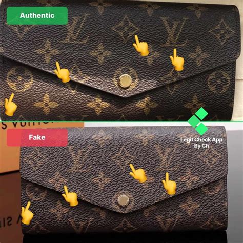 louis vuitton men's wallet real vs fake|louis vuitton wallet authenticity check.